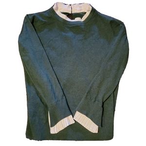 Milano Emerald Green Preppy Long Sleeve